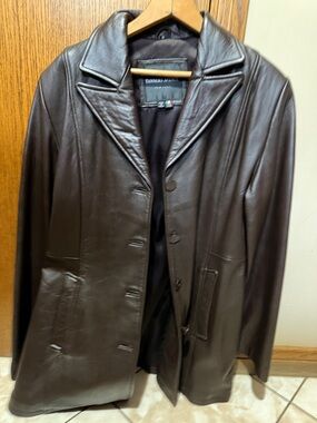 Genuine Leather Brown Women's Jacket